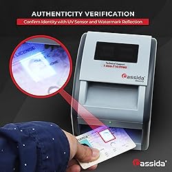 Cassida Omni-ID 2-in-1 Currency Counterfeit