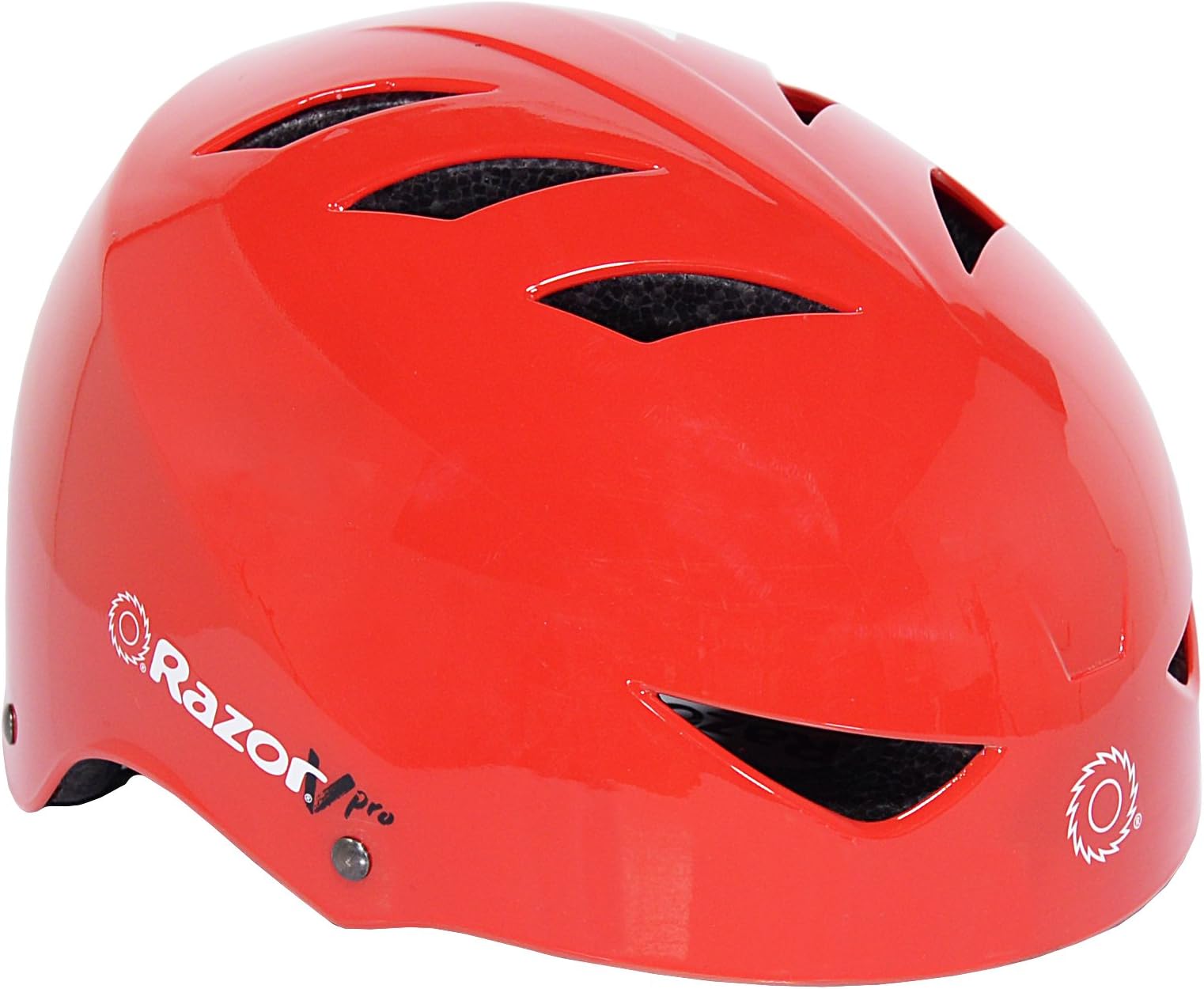 Razor VPro MultiSport Youth Helmet with NoPinch Buckle, Red