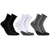 Carhartt Unisex Force Midweight Logo Crew Sock 3 Pack