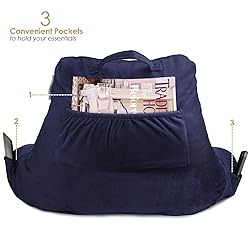 Nestl Reading Pillow with Portable Laptop Lap