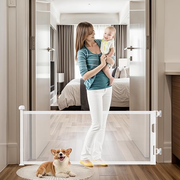 Puerta Retráctil Para Perros, Puerta Portátil Para Mascotas