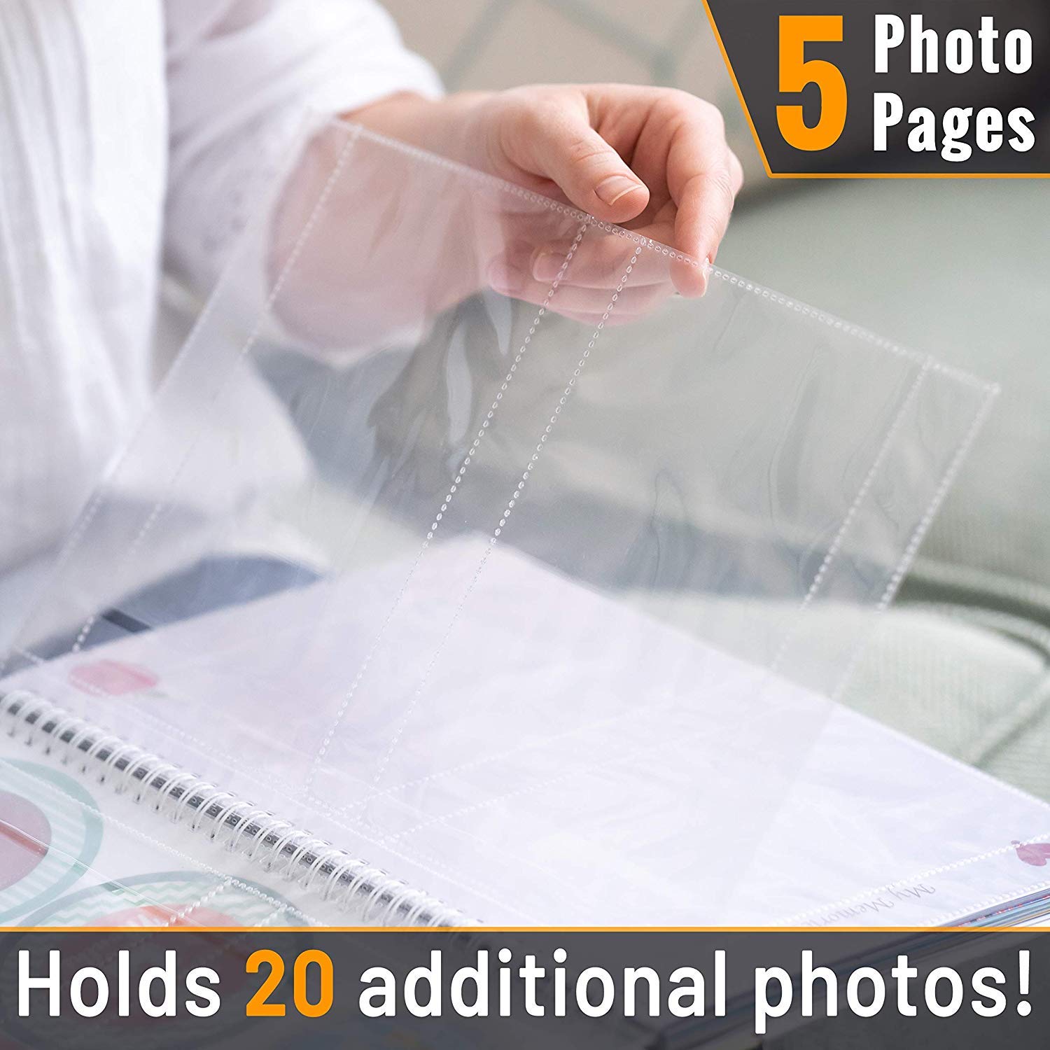 Little Growers Baby Memory Book WITH Keepsake Box, Baby Milestone Stickers AND Baby Footprint Kit - Not Just a New Baby Scrapbook or Photo Album, But 5 Baby Shower Gifts in 1, for Newborn Boy or Girl : Baby