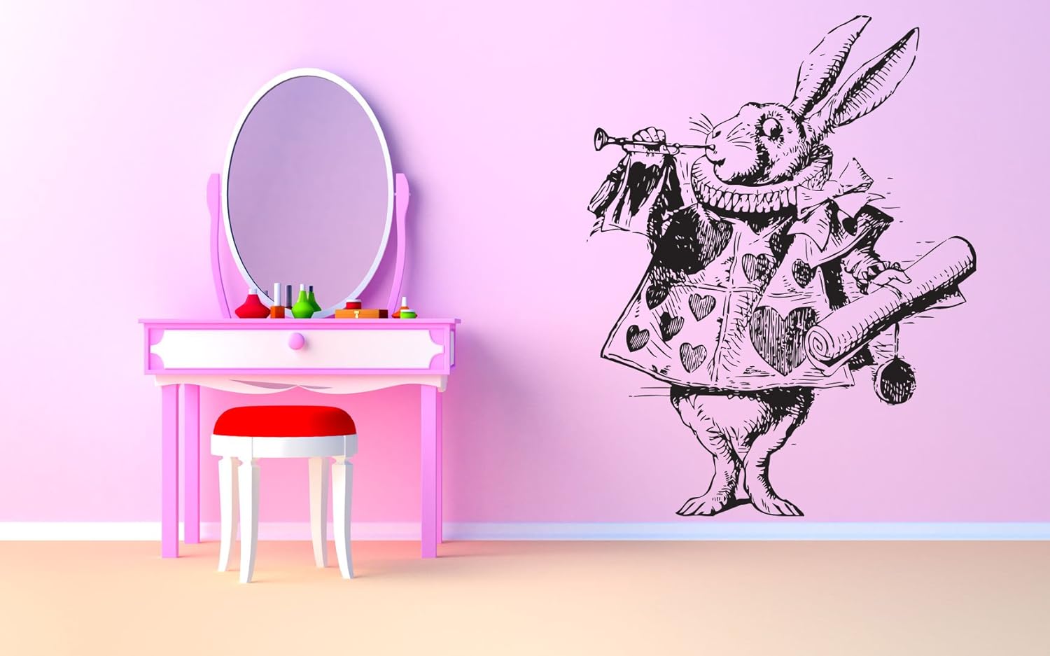 Amazon Com Wall Room Decor Art Vinyl Sticker Mural Decal Alice In
