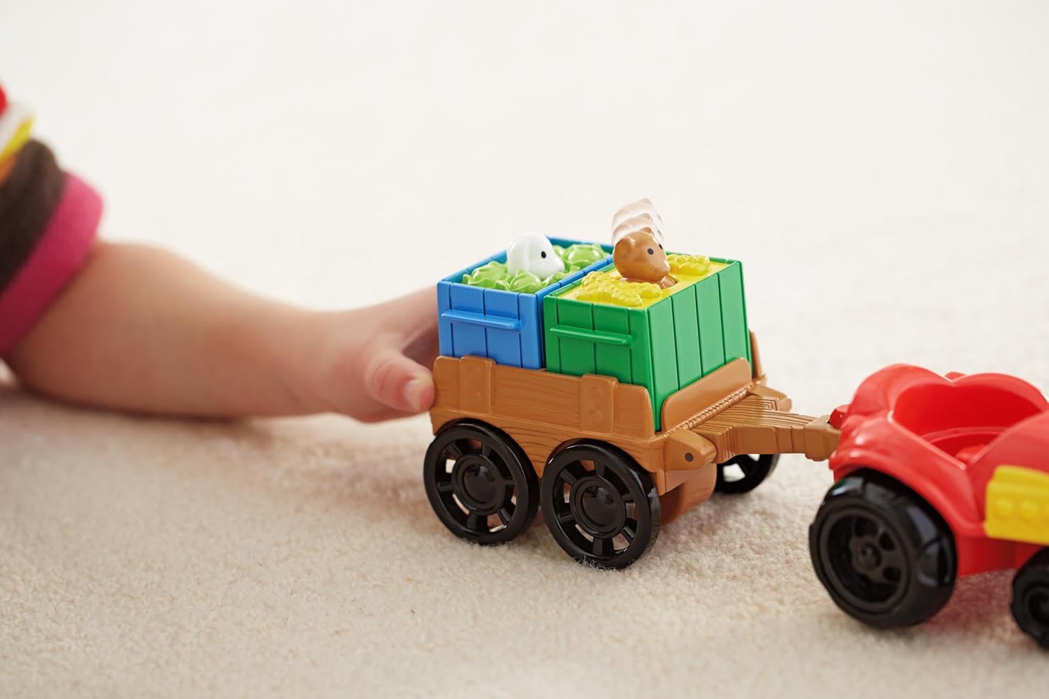 fisher price tractor and trailer