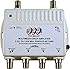 4 Port Cable TV/HDTV/Digital Amplifier Internet Modem Signal Booster Internet AMP