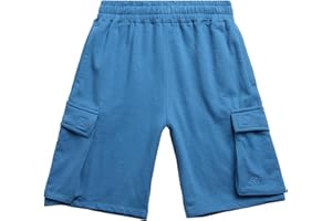 AEROPOSTALE Boys' Active Shorts - Fleece Sweat Shorts with Pockets - Gym Running Performance Athletic Shorts (4-16)