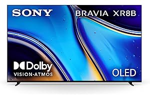 Sony 65 Inch OLED 4K Ultra HD TV BRAVIA XR8B Smart Google TV with Dolby Vision HDR and Exclusive Features for PlayStation® 5 (K-65XR8B), 2025 Model