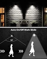 NICREW Battery PIR Motion Sensor LED Security Light Outdoor Spotlight 4 LEDs view 4