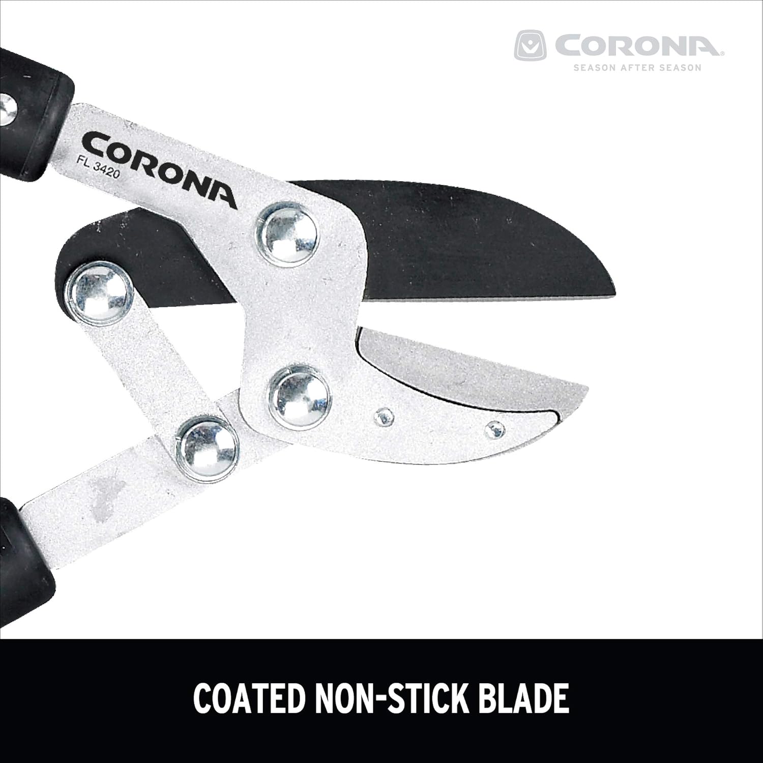 Corona Compound Action Anvil Lopper, 32 Inch, FL 3420, Black : Hand Loppers : Garden & Outdoor