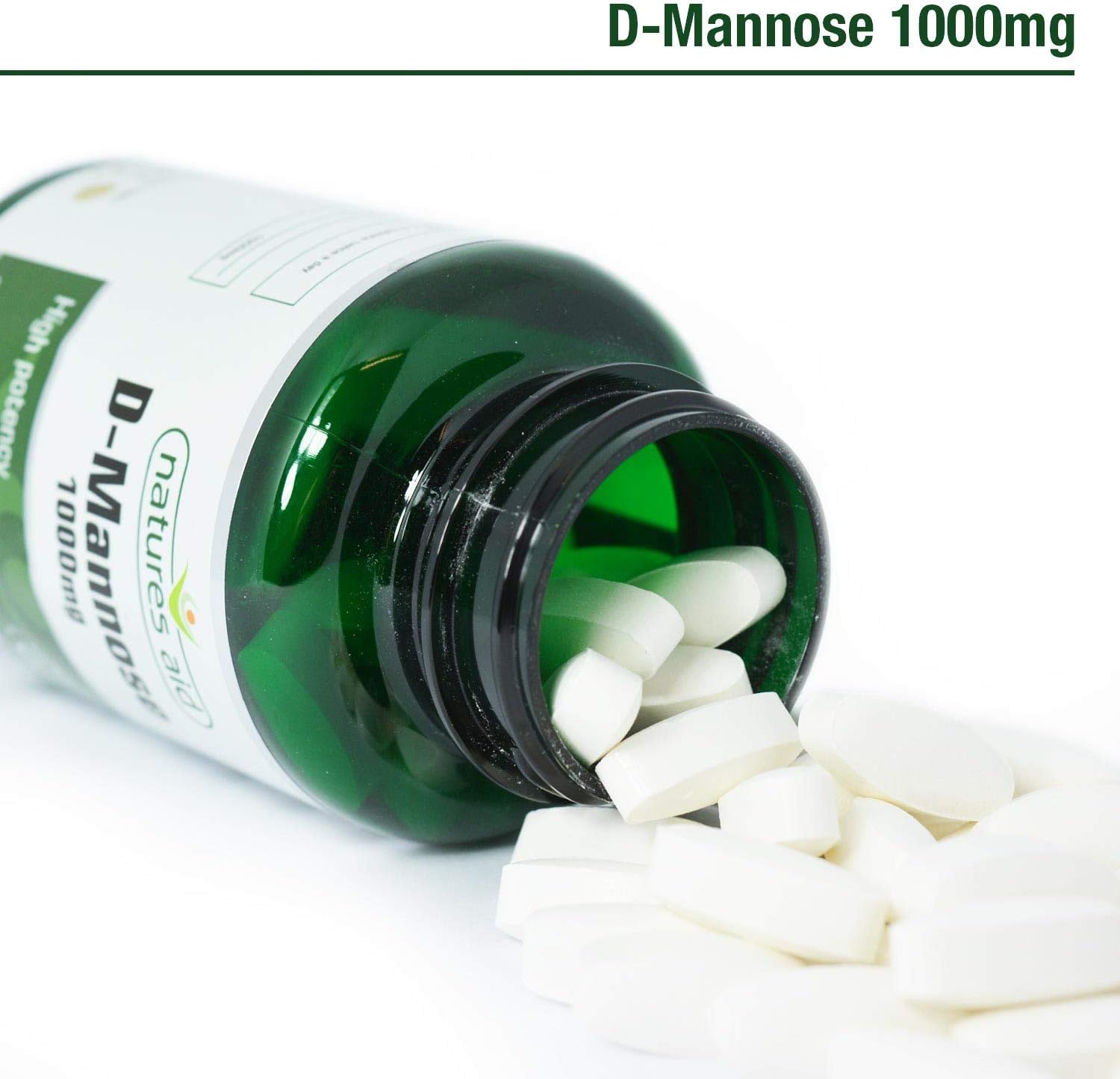 Natures Aid D-Mannose 1000mg, High Strength, Supports Urinary Tract Health, Vegan, Non-GMO, Gluten Free, Antioxidant Support - Image 5