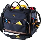 Custom Leathercraft CLC 1539 Multi-Compartment 50 Pocket Tool Bag Organizer view 5