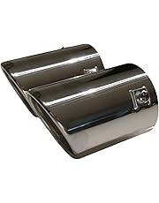 Lampa Auspuffblende TS-54 - Polierte Edelstahl Blende Für Auspuff 35-45mm