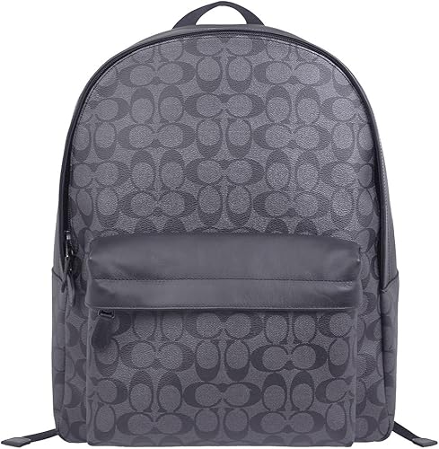 Amazon Co Jp コーチ Coach バッグ リュック F チャコール ブラック Cq Bk シグネチャー メンズ レディース アウトレット品 並行輸入品 シューズ バッグ