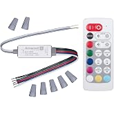 Armacost Lighting Slimline RGB+W LED Strip Light Remote Control 723422N