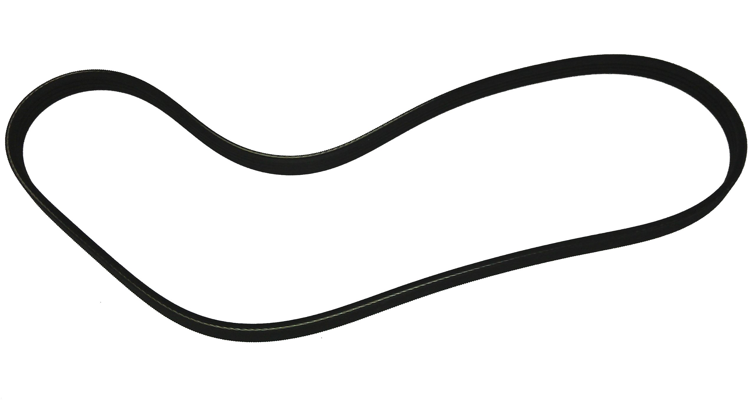 Contitech 4PK665 V-Ribbed Belt, Black