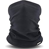 Meilzer Kids Neck Gaiter Warmer Winter - Protective Face Covering Scarf for Boys & Girls Fleece Windproof Suitable for Skiing