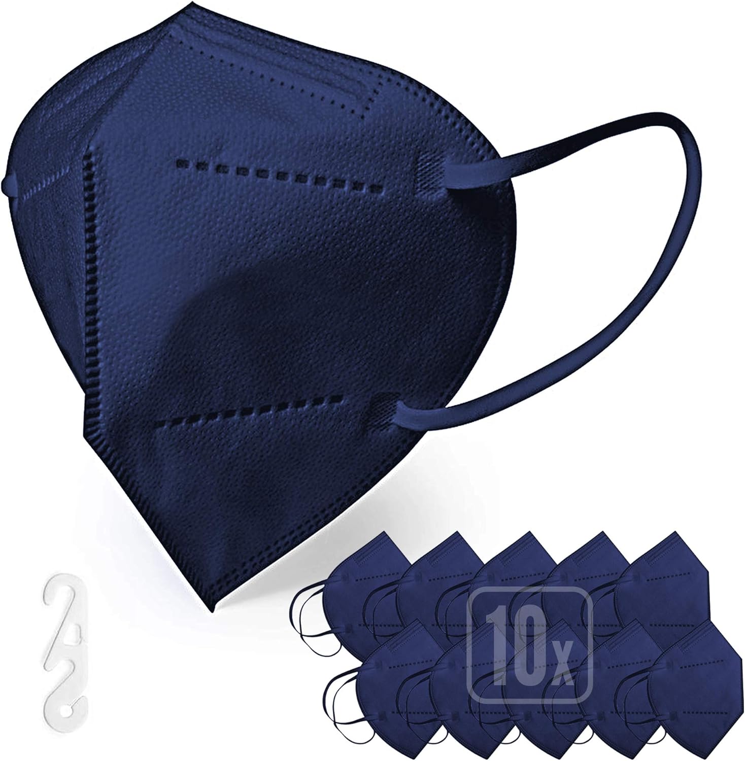 ENERGY BALANCE 10 Blue FFP2 Mask, Personal Protective Mask, Breathable, Comfortable, Certified