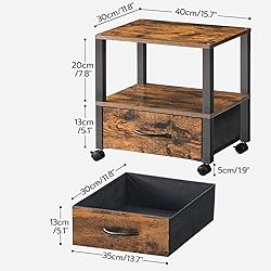 HOOBRO Printer Stand, Printer Stand with