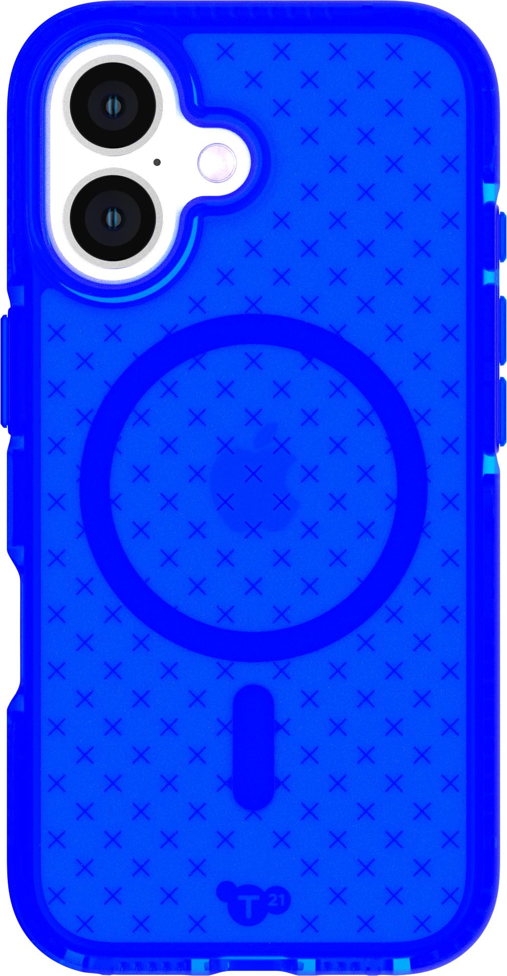 Tech21 EvoCheck for iPhone 16 Compatible with MagSafe - Impact Protection Case - in Cobalt Blue