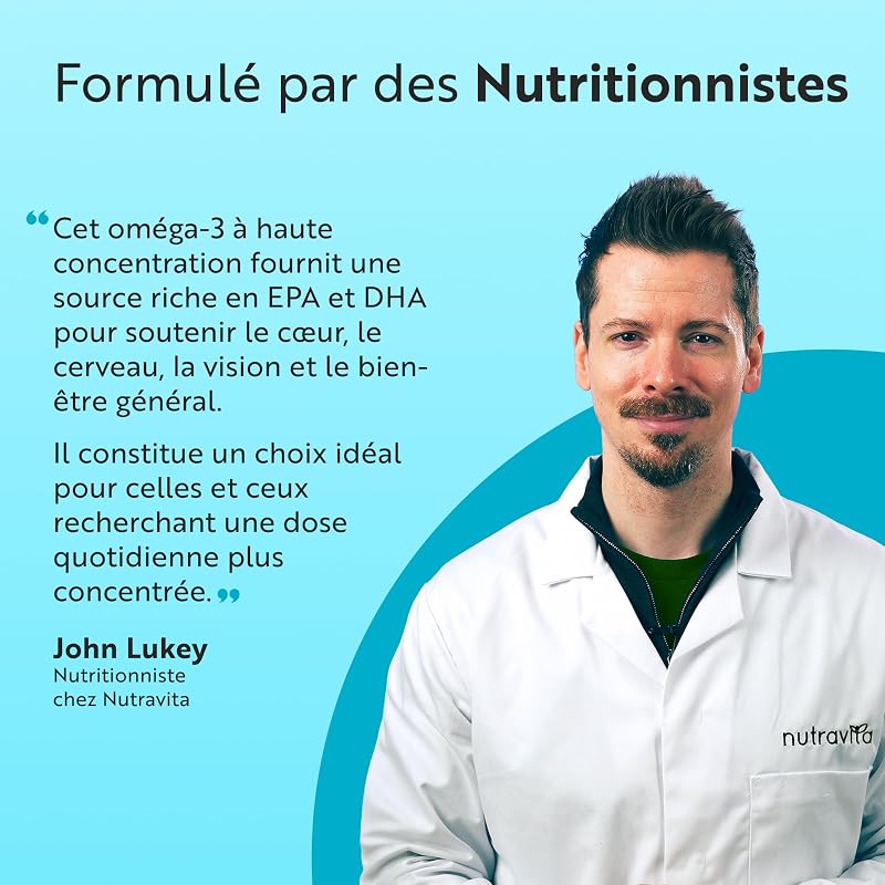 Oméga 3 Haute Résistance - 1400 mg d'Omega-3-90 Gélules
