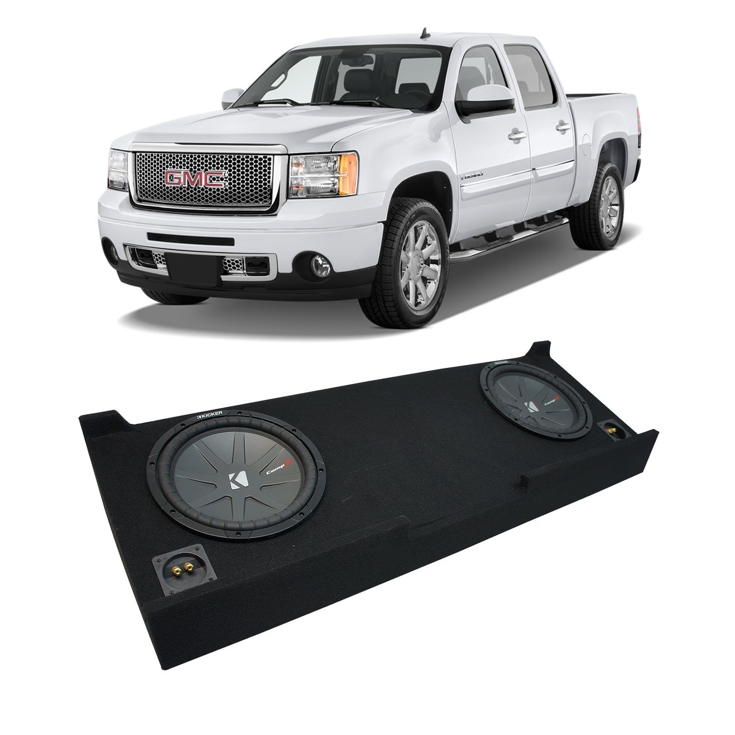 2013 gmc sierra sub box