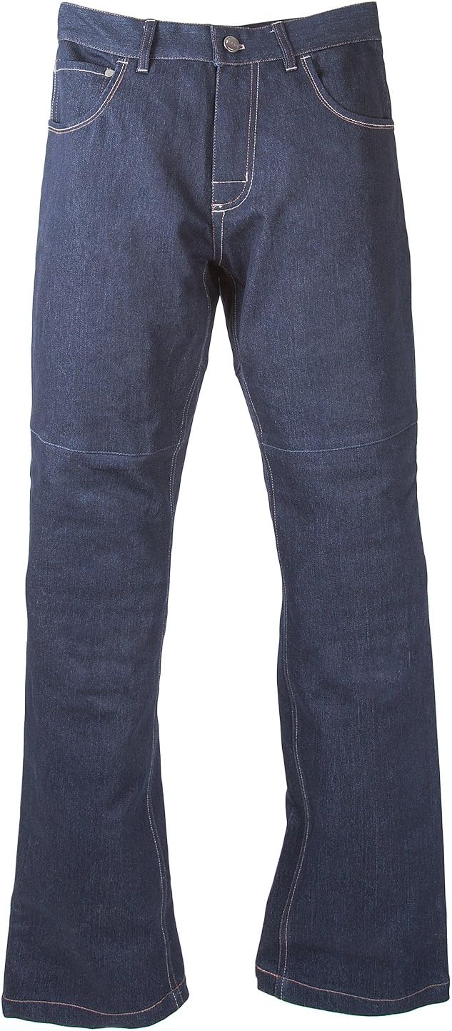 Grindz Men's Blue Padded Denim Jeans