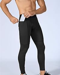 MACHLAB Men's Moisture Wicking Compression Pants