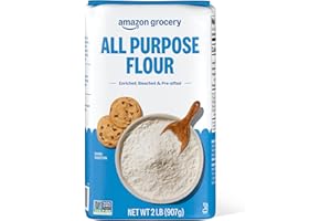 Amazon Grocery, All Purpose Flour, 2 Lb (Previously Amazon Fresh, Packaging May Vary)