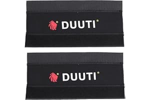 DUUTI Bike Frame Protector Sticker Guard Pad Cover - 2pcs Lightweight Neoprene Chain Protector for Multi-Speed Bicycles - Eas