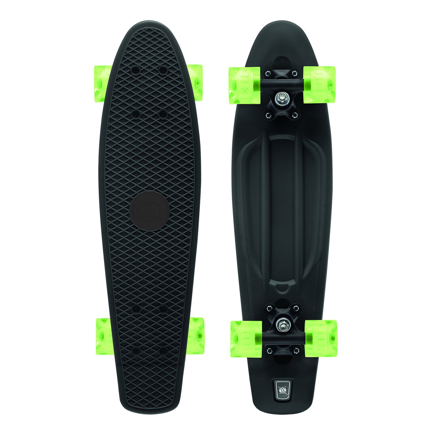 Xootz Kid s Skateboard con luz LED las ruedas diseño retro Infantil