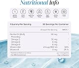 Novomins Kids Omega 3 6 9 Gummies - Vegan, 50mg ALA, 1 Month Supply view 4