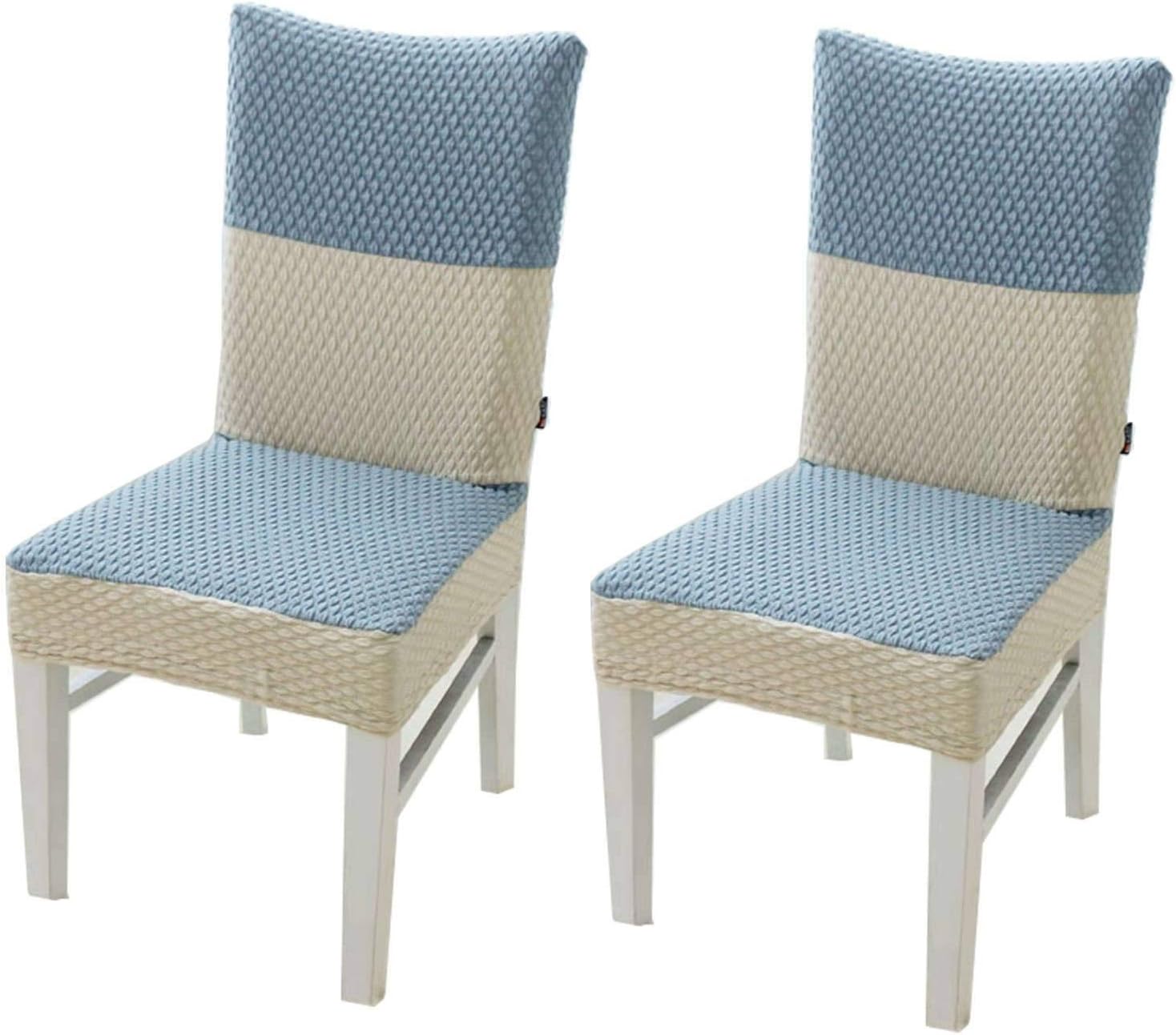 Fundas para Sillas De Comedor Elástica, Suave Spandex Extraíble Funda