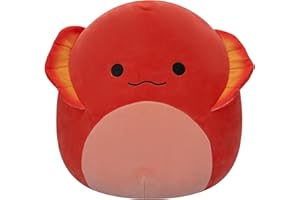 Squishmallows Original 14-Inch Maxie Red Frilled-Neck Lizard - Official Jazwares Large Plush