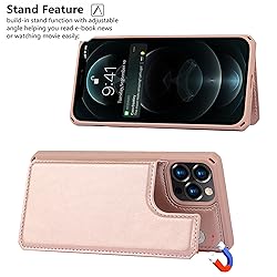 iCoverCase Compatible with iPhone 12 Pro Max Wallet