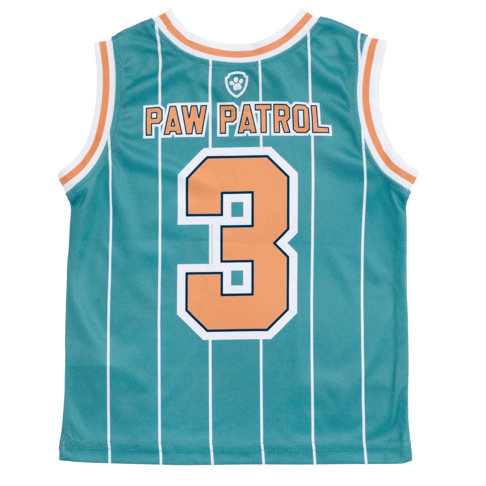 Paw Patrol Mesh Jersey Athletic Tank Top and Basketball Shorts Outfit Set Toddler to Big Kid Sizes (2T - 10-12)