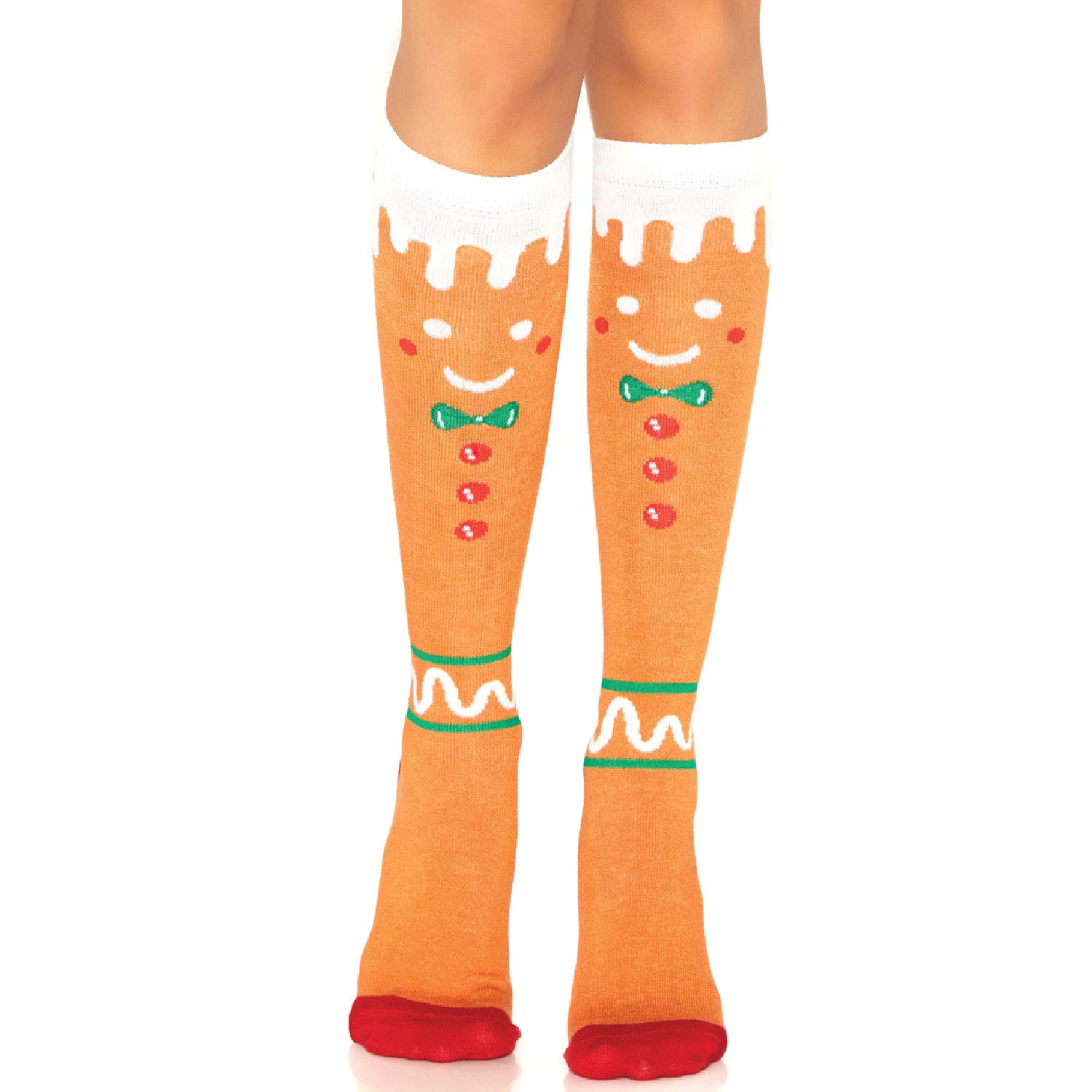 Leg Avenue Women's Christmas Holiday Casual Knee High Socks