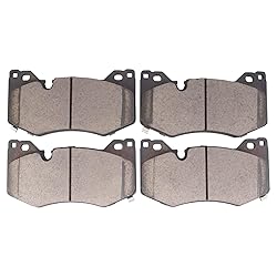 TRQ Front Brake Pads Ceramic Compatible with