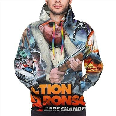 Amazon Com Action Bronson Mens 3d Printed Classic Pullover Hoodie With Big Pockets Hooded Sweatshirtr Xxl Black Clothing