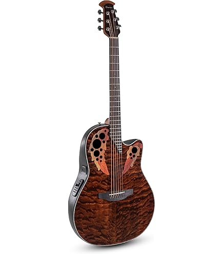 Ovation Celebrity CE44P-FKOA アコースティックギター Amazon.com: Ovation Celebrity Elite Plus CE44P-FKOA A/E Guitar
