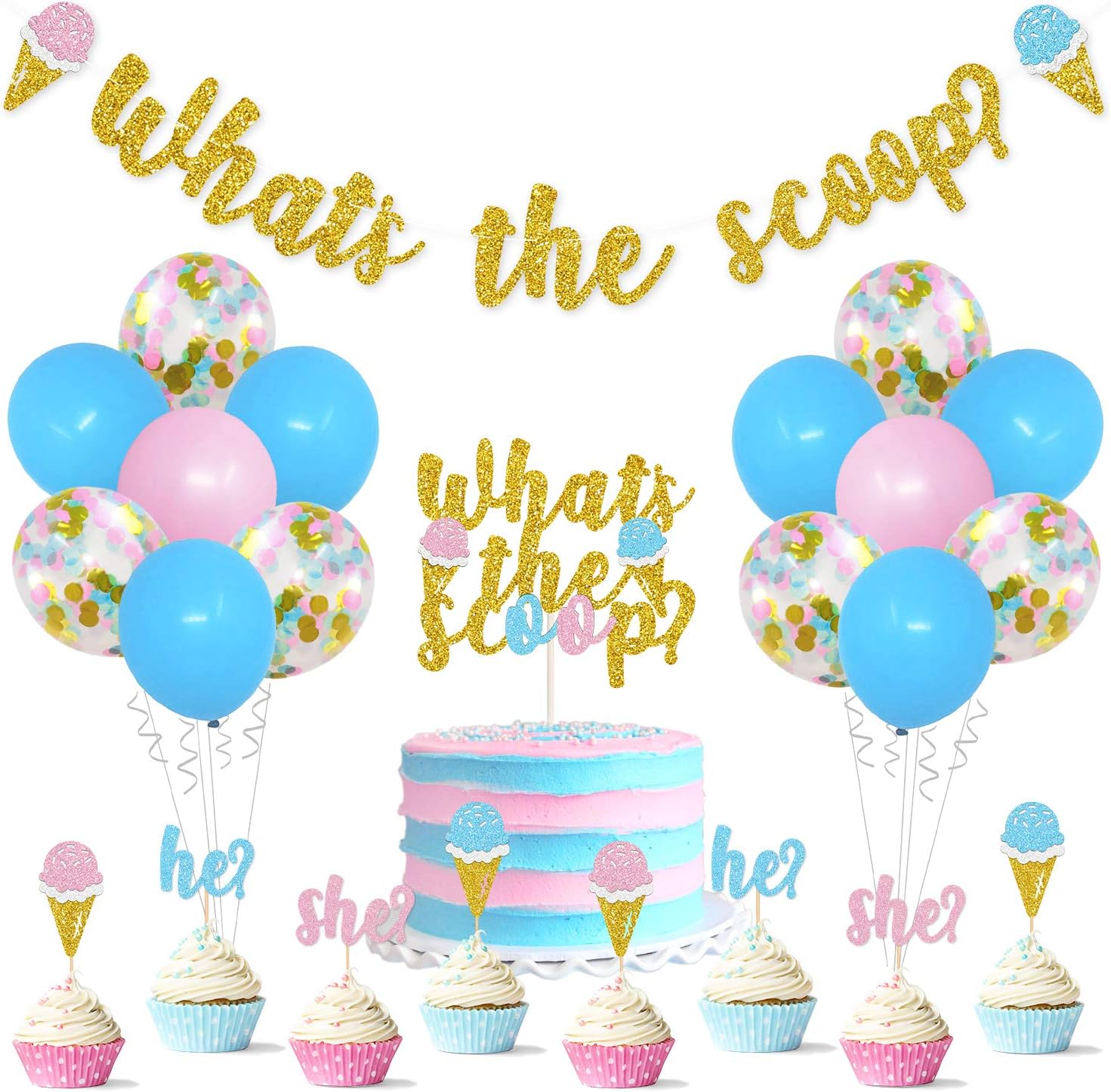 Cake & Cupcake Toppers Cake Toppers Baby Shower Buck or Doe Cake Topper