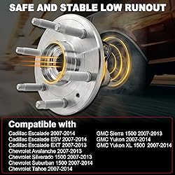 Pair 515096 4WD/AWD Front Wheel Bearing Hub