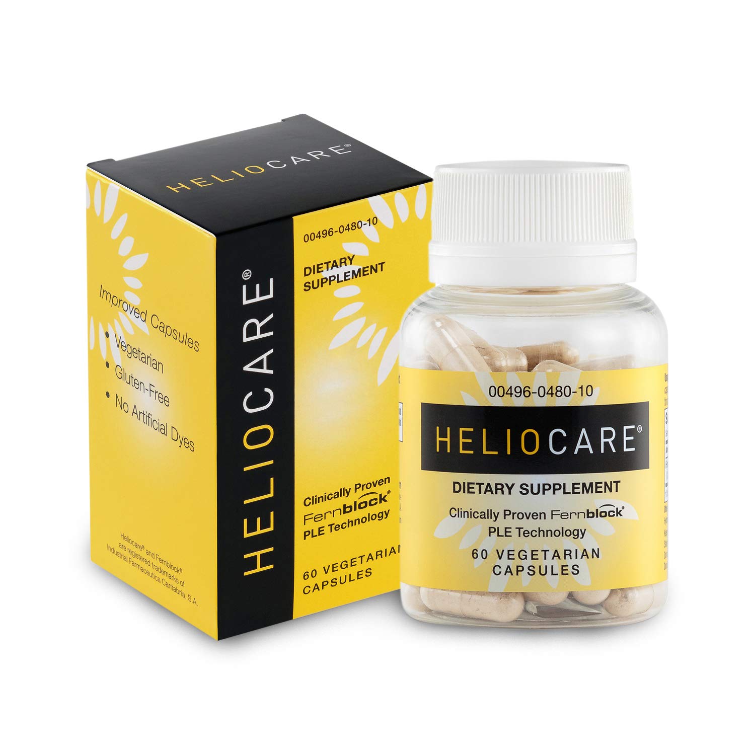 Amazon.com: Heliocare Skin Care Dietary Supplement: 240 mg ...