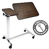 Vaunn Medical Adjustable Tilt Overbed Bedside Table