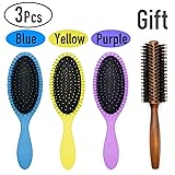 Parabirds Wet Dry Brush Hair Brush for Men and Women,Detangling Brush Massage Be