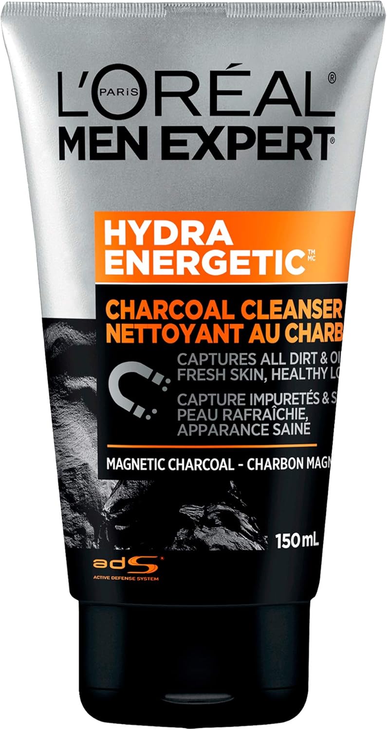 loreal mens charcoal face wash