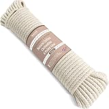 Smith's Natural Cotton Clothesline Pulley 20m 5.5mm 130kgs Pulling Force
