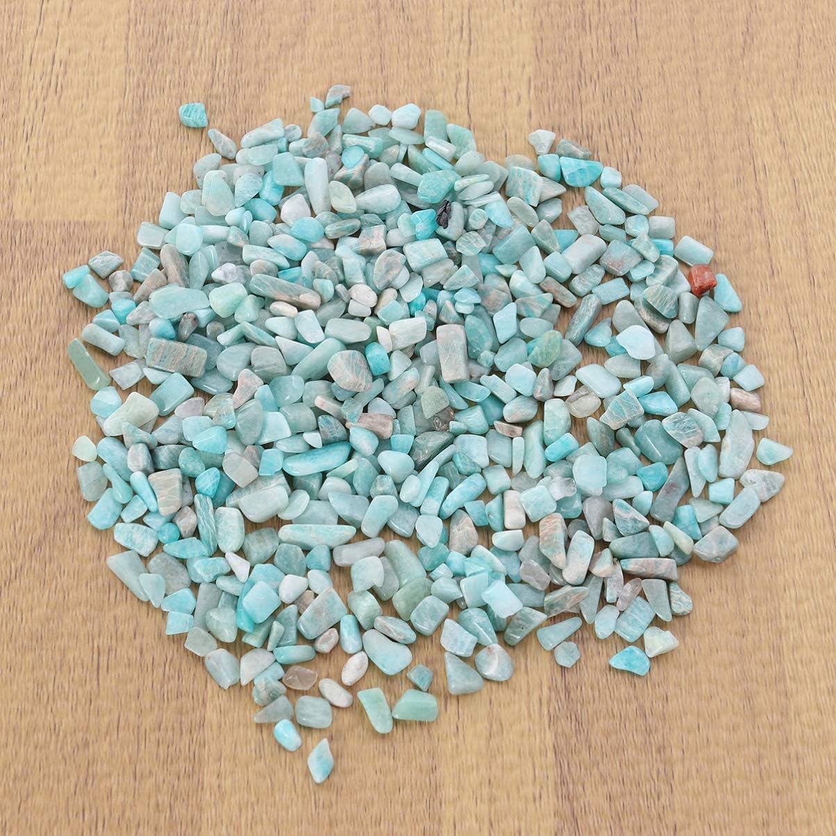 POPETPOP Aquarium Gravel Decorative Pebbles Underwater Landscaping Crushed Stone for Vase Fillers,Plants Bonsai 100g (Stone) - Image 4