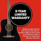 Fender California Debut Redondo Dreadnought Cutaway Acoustic Guitar CE view 4