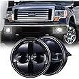 Z-OFFROAD 4.5" Round LED Fog Lights Lamps Replacement Compatible With Ford 2011-2014 F150 2008-2011 Ranger 2007-2014 Expedition Truck Bumper Driving Light [Only Fit Model with 2 Same Fog light]