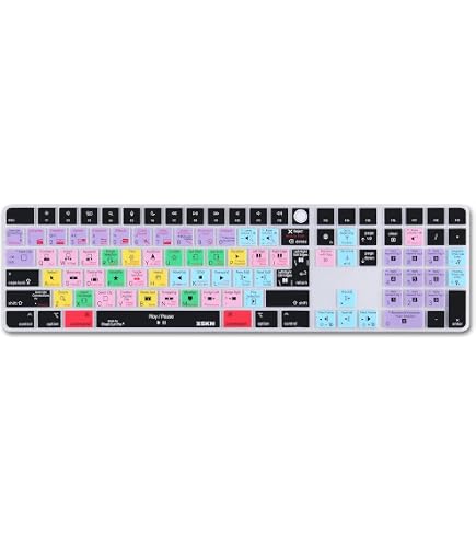 Amazon.com: XSKN Final Cut Pro Shortcut Silicone Keyboard Cover